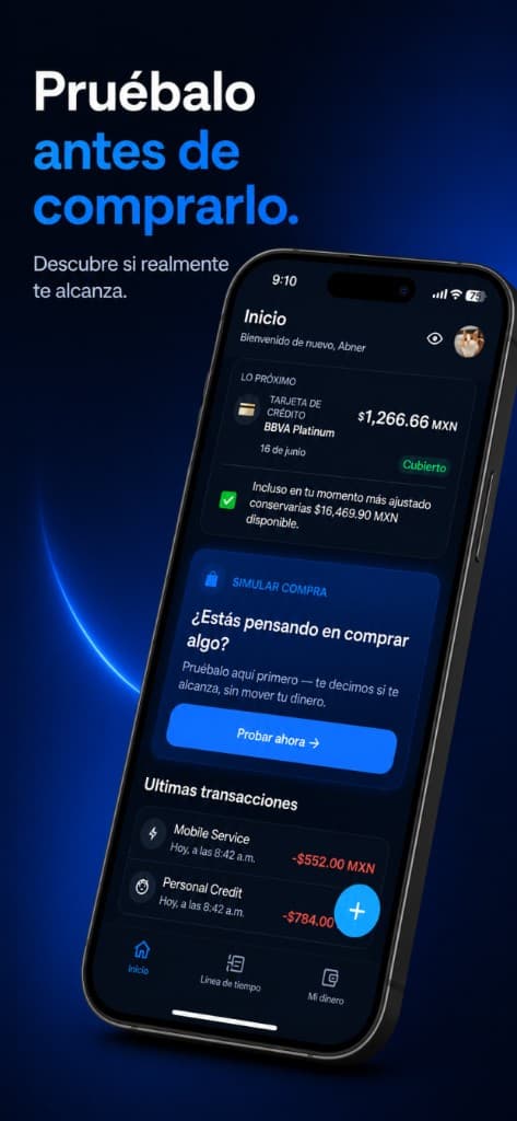 Promotional Nivio image explaining that users can test a purchase before buying.
